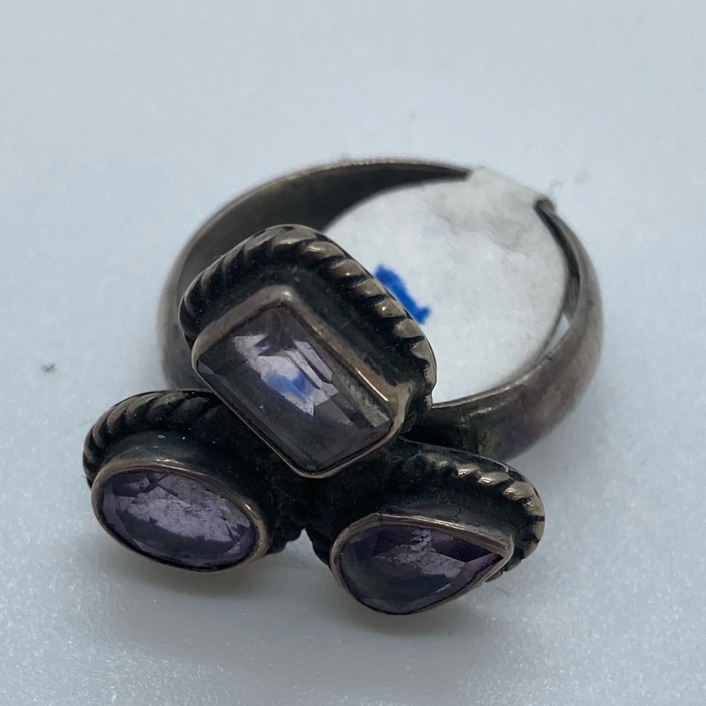 BOGO50 Sterling silver amethyst ring